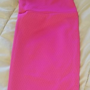 Lularoe Hot Pink Cassie Skirt